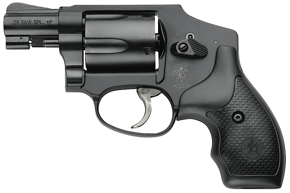 Smith And Wesson 162810 442 Airweight 38 Special 5 Round 188 Black Aluminum Black Polymer With 7937