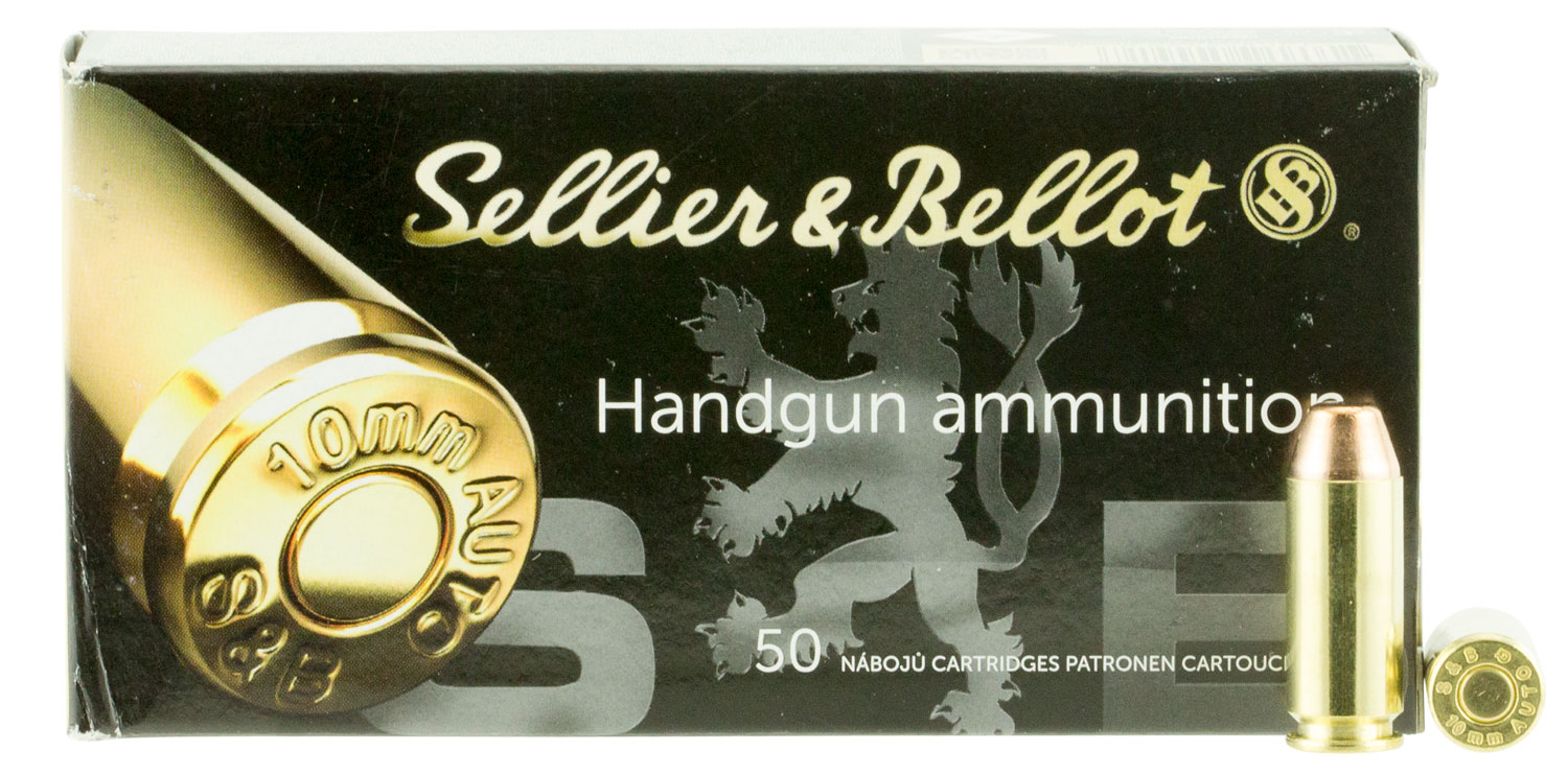 Sellier & Bellot 10mm Auto 180gr Full Metal Jacket 50 Rd. Box-img-0