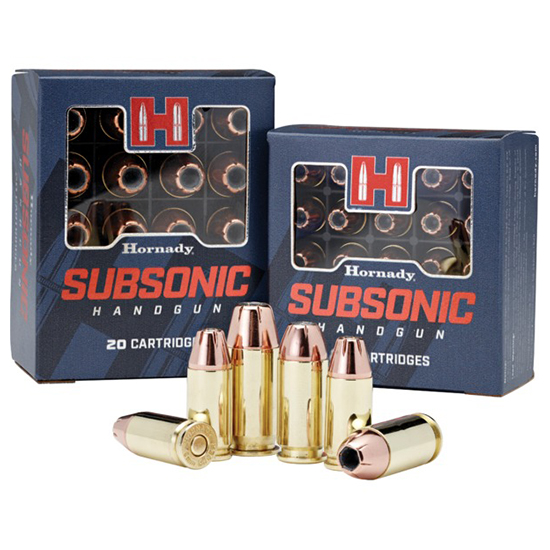Hornady 90287 Subsonic 9mm Luger 147gr XTP Subsonic 25 Rd. Box-img-0