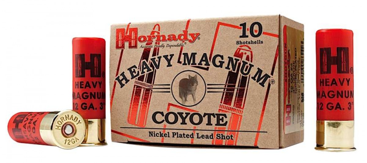 Hornady 86222 Heavy Magnum Coyote 12ga 3" 1-1/2oz. Nickel Plated BB Shot 13-img-0