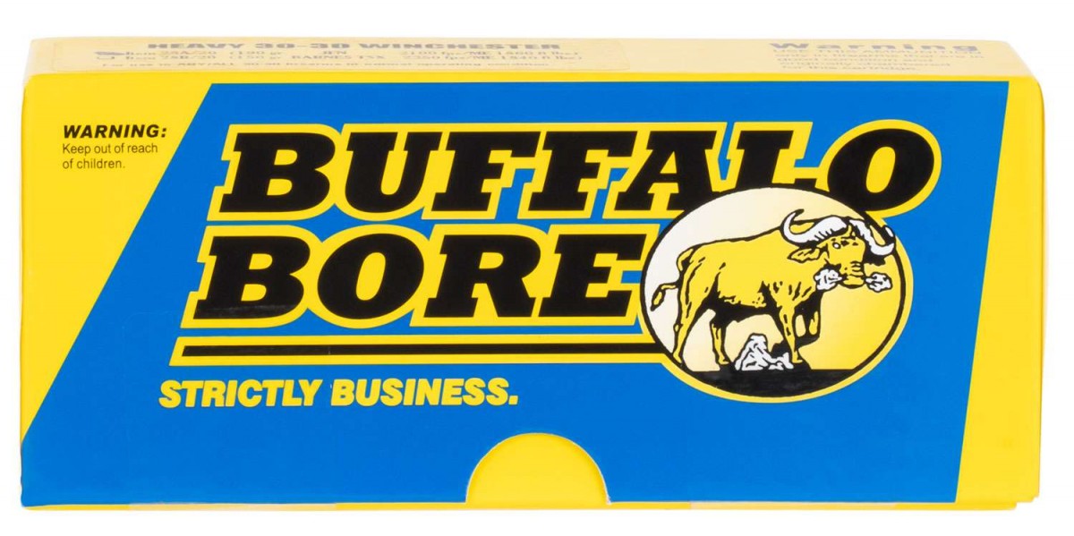 Buffalo Bore Heavy 30-30 Winchester 190gr Semi Jacketed Flat Point 20 Rd. B-img-0