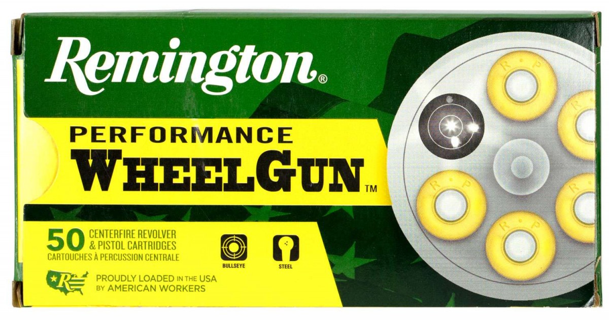 Remington Performance WheelGun 32 S&W Long 98gr Lead Round Nose 50 Rd. Box-img-0