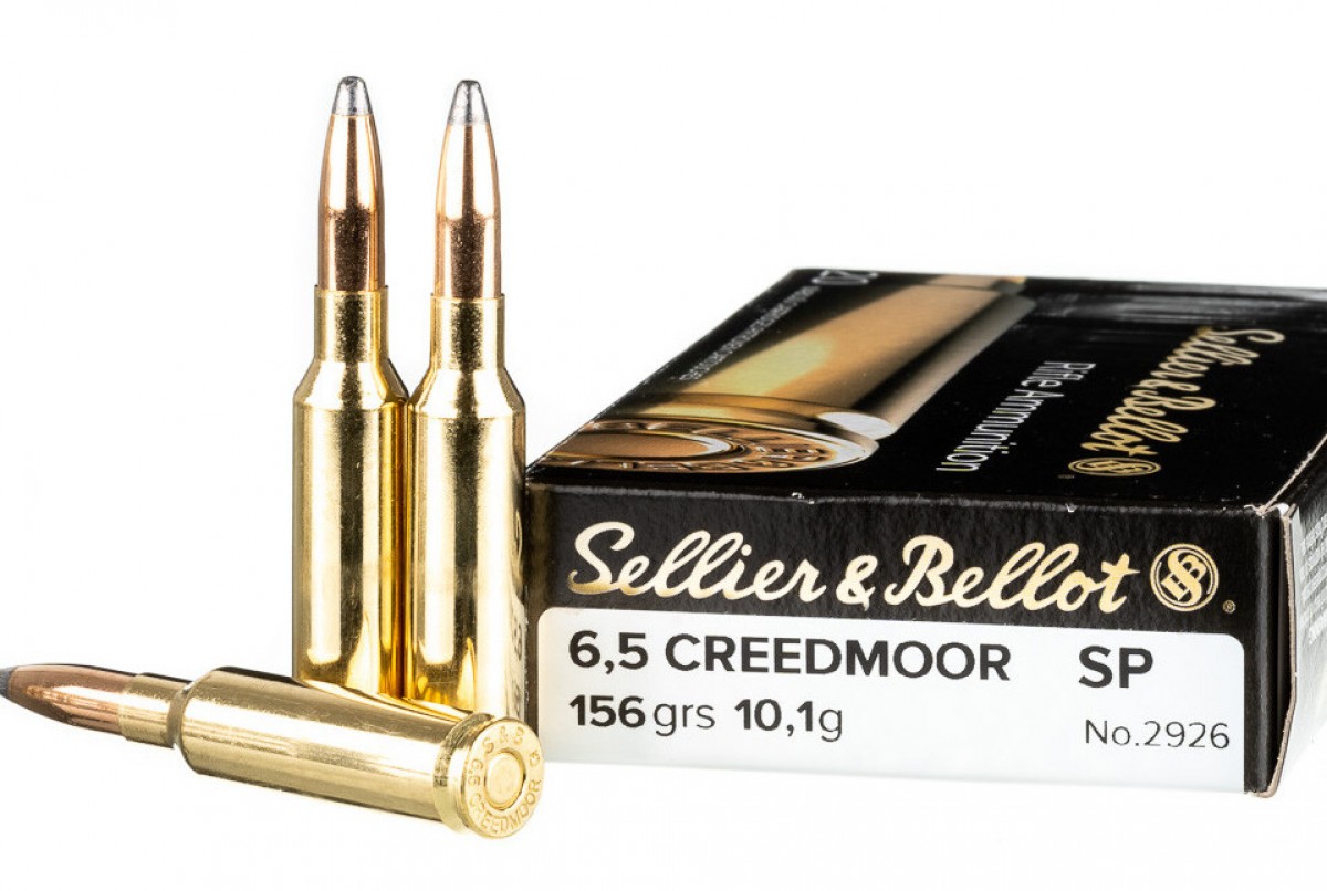 Sellier & Bellot 6.5 Creedmoor 156gr Soft Point 20 Rd. Box-img-0