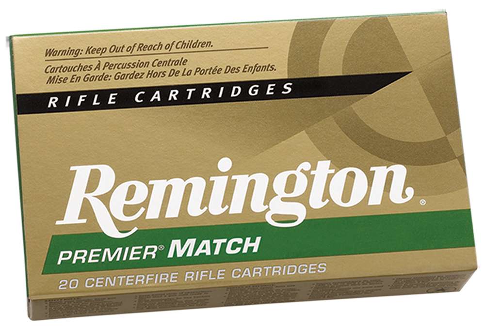 Remington Premier Match 308 Win 175gr Boat Tail Hollow Point 20 Rd. Box-img-0