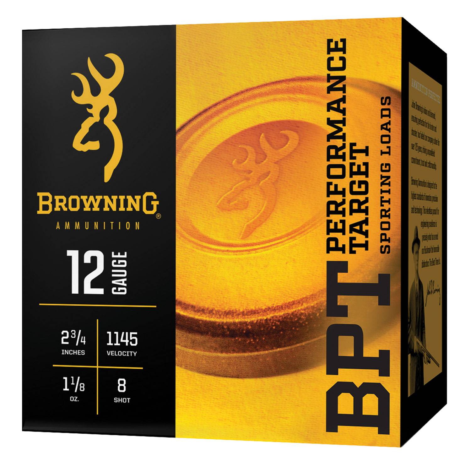 Browning BPT 16ga 2-3/4" 1oz. #8 Shot 1165FPS 25 Rd. Box-img-0